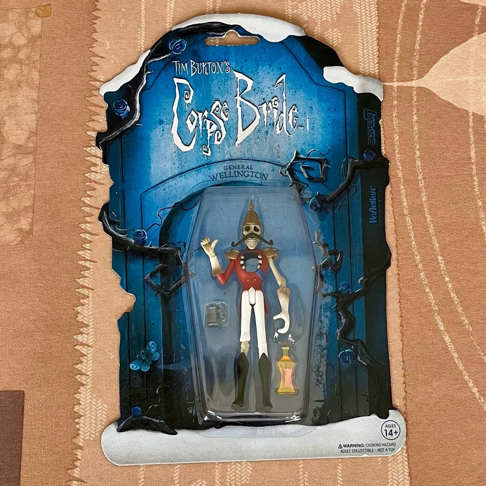 Super7 Tim Burton’s Corpse Bride General Wellington Reaction Figure
